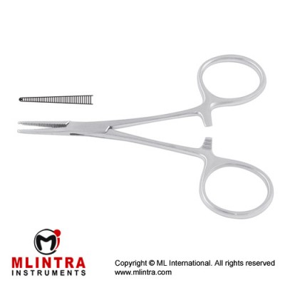 Micro-Mosquito Haemostatic Forcep Straight Stainless Steel, 10 cm - 4"